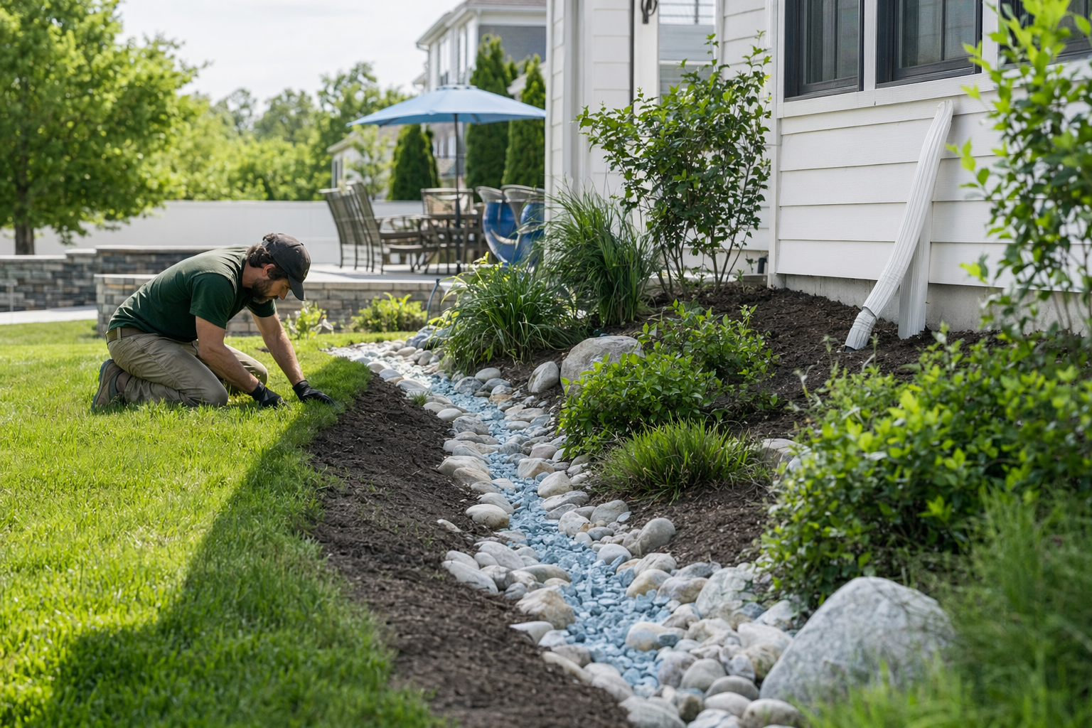 Grading and drainage: fixing slope, runoff, and soggy yards